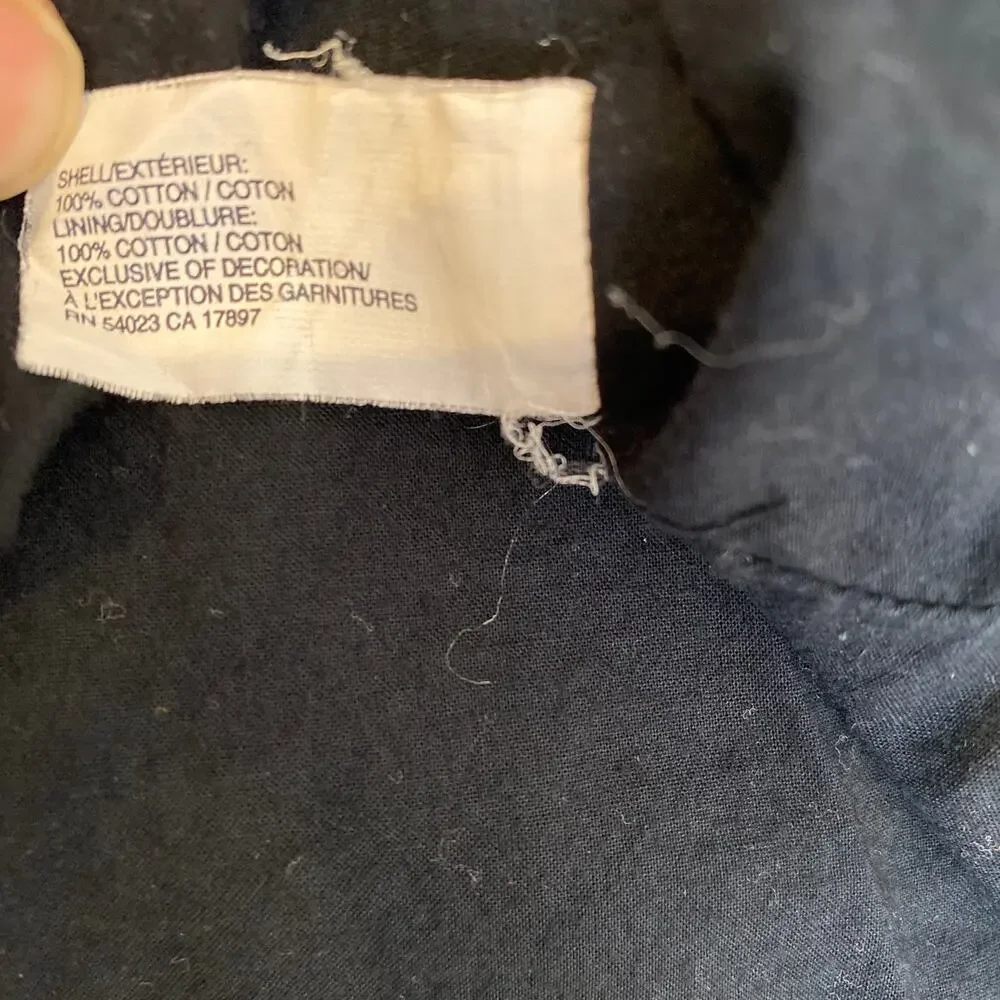 Baby GAP Factory Black & White Sleeveless Embroidered A-Line Dress EUC Sz 4T - Picture 6 of 7